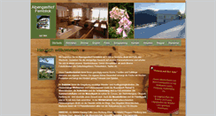 Desktop Screenshot of fernblick-alm.at